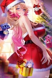 18dikart 5girls animal_ears ass bare_shoulders big_ass big_breasts bipsygg black_hair blonde_hair blue_eyes blush box breasts cat_tail christmas_tree demon_horns dress dya_rikku_(vtuber) female froot fur-trimmed_dress fur-trimmed_headwear fur_trim green_eyes grey_hair hat highres hips hips_wider_than_shoulders horns huge_ass huge_breasts in_box in_container indie_virtual_youtuber large_ass large_breasts long_hair looking_at_viewer mini_person minigirl multicolored_hair multiple_girls narrow_waist obkatiekat pink_hair purple_horns red_dress saiiren santa_costume santa_dress santa_hat second-party_source shoulders sideboob slim_waist smile solo solo_focus tail thick thick_ass thick_thighs thighs twintails twitter_username two-tone_hair virtual_youtuber vtuber waist wide_hips wide_thighs yellow_eyes