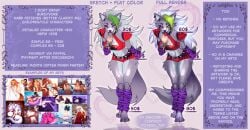 absurd_res anthro female five_nights_at_freddy's five_nights_at_freddy's:_security_breach hi_res lovellen_(artist) roxanne_wolf scottgames solo steel_wool_studios