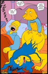 hans moleman from the simpsons by drah navlag