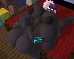 1boy 1girls 3d animated bed bedroom big_breasts black_skirt blue_eyes blue_penis breasts cum cum_inside cumflated_belly cumflation enderman fat female female_penetrated hb_(hb_the_ender) hbtheender hyper hyper_penis larger_female legs legs_up longer_than_2_minutes male male/female male_penetrating male_penetrating_female minecraft penetration penis plap purple_cap purple_eyes pussy smaller_male sound tagme vagina vaginal_penetration video white_hair zinnia_(stemingbunbun)