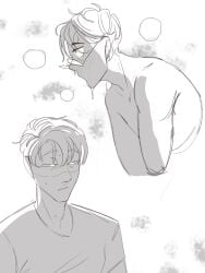 blurry_vision confused dogselection draco_malfoy gay harry_james_potter harry_potter heat inminent_rape looking_pleasured omegaverse open_mouth pheromones saliva trembling unconscious yaoi