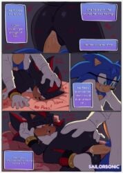 biting_lip break_in clitoral_hood clitoris comic comic_page comic_panel cuntboy cuntboy/male cuntboy_penetrated doggy_style face_down_ass_up gay glasses home_invasion lip_biting male_yandere nicky_the_hedgehog rape sailorsonic shadow_the_hedgehog sonic_(series) sonic_the_hedgehog sonic_the_hedgehog_(series) spanish_dialogue vaginal_penetration yandere yandere_male yaoi
