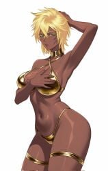 tia harribel from bleach by charlesart