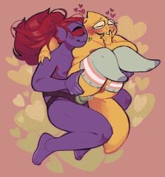alphys from undertale by dykekorpse