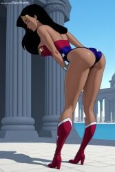 diana prince from dc by spicytoonai