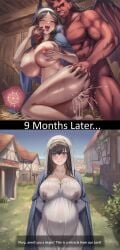 ai_generated self_upload nokani christianity religion virgin_mary satan blasphemy catholic catholicism divine_slut religious demon enjoying_sex cock_hungry loving_it sex sex_from_behind straight_sex eyes_rolling_back smile tongue_out drooling ahegao blush heavy_breathing grabbing_own_breast nipples huge_breasts large_breasts big_breasts breasts deep_skin thick_thighs wide_hips voluptuous_female curvy_female milf cum_inflation impregnation fertilization vaginal vaginal_sex vaginal_penetration cum cum_inside cum_in_pussy excessive_cum cum_overflow creampie ass_grab grabbing_another's_ass large_ass big_ass ass large_butt big_butt butt breasts_bigger_than_head evil_smile muscular_male pectorals large_penis big_penis large_testicles big_testicles large_balls big_balls balls testicles penis demon_boy hand_on_another's_face cupping_cheek subtitled english english_text text dialogue wide-eyed trembling nervous mortified nervous_smile nervous_sweat cross_necklace lactation lactation_through_clothes covered_nipples pregnant pregnant_female before_and_after 2koma
