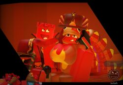 1boy 1girls 3d reference_image roblox roblox_game robloxian rule_63 tagme tbbfanatic telamon_superfan_(the_battle_bricks) the_battle_bricks tumore turking_(the_battle_bricks)