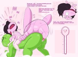 4_legs absurd_res anal anal_penetration anus arthropod arthropod_abdomen arthropod_abdomen_anus arthropod_taur balls big_butt black_hair bodily_fluids breasts breeding_slave breeding_stand butt claw_fingers clothing compound_eyes cuff_(restraint) cunnilingus duo female feral from_behind_position genital_fluids genitals hair handcuffs happy happy_sex hi_res horn hug human impregnation_request insect insect_legs insect_taur intersex intersex/male leg_cuffs looking_at_another looking_back looking_down looking_pleasured maid_headdress maid_lingerie maid_uniform male male/female mammal mammal_taur mantis mantis_arms mantis_taur metal_cuffs motion_lines movement nervous nude open_mouth oral ovipositor ovipositor_penis penetration penile penile_penetration penis penis_in_ass penis_poking_out pink_body plap plap_(sound) plapping presenting pushing_out rear_view red_eyes restraints rimming sex sex_toy shaking shocked simple_background spikelove15 spread_legs spread_vulva spreading suzie_mantis_(spikelove15) taur teeth teeth_showing thick_thighs tremble_lines trembling trembling_penis uniform vaginal vaginal_fluids vein veiny_penis vulva wet wet_penis
