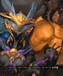 2026 2girls 3d 3d_(artwork) accurate_art_style anus armor ass ass_focus ass_out blender blender_cycles caption clothes clothing creepshot digital_extremes ember_(warframe) ember_heirloom_(warframe) huge_ass in_character meme orange_body outdoors peace_sign puffy_anus rekkakun robot_humanoid self_upload selfie snapchat thighhighs warframe warframe_(species) yareli_(warframe) yareli_prime_(warframe)