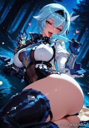 eula (genshin impact) from genshin impact by rognezart