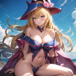 1girls ai_generated black_magician_girl curvy_body curvy_female curvy_figure dark_magician_girl female_focus female_only huge_breasts jordan53 long_hair solo_focus stable_diffusion voluptuous voluptuous_female yellow_hair yu-gi-oh!