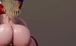 3d 3d_animation animated ass backboob big_ass big_breasts big_butt breasts brocobich captain_marvel carol_danvers gigantic_breasts huge_breasts marvel thick_thighs tight_clothing veiny_breasts video