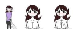 before_and_after breachka comic compilation disembodied_penis heart-shaped_pupils jaiden jaiden_animations large_breasts nude paizuri prostitution sole_female youtube youtuber