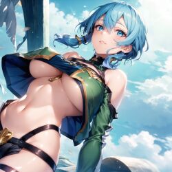 1girls ai_generated asada_shino breasts curvaceous curvy_female female female_focus female_only huge_breasts looking_at_viewer seductive_look sinon sinon_(solus) stable_diffusion sword_art_online sword_art_online:_alicization voluptuous voluptuous_female
