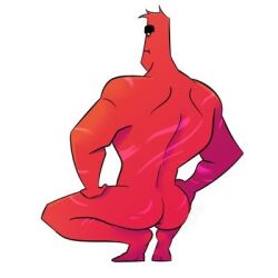 1boy ass big_ass broly_culo countryhumans cuntboy cuntboy_only gay looking_at_viewer male male_only meme muscular muscular_male red_body red_skin simple_background small_image solo soviet_union_(countryhumans) tagme treshik video_games white_background yaoi