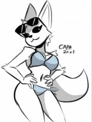 2d beastars bikini capaoculta color haru_(beastars) sunglasses tagme