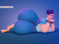 chun-li from capcom by someshittysketches