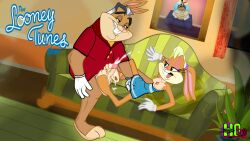 cum female footjob incest lola_bunny looney_tunes the_looney_tunes_show walter_bunny