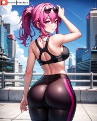 kafka (honkai: star rail) from honkai (series) by futa milk