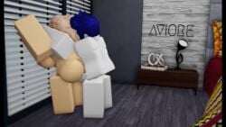 1boy 1girls 3d animated animation guest_(roblox) kaick roblox robloxian sex sound tagme video