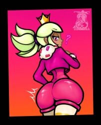 1girls 2023 big_ass big_butt brawl_stars bubble_ass bubble_butt crown curvy curvy_body curvy_female curvy_figure curvy_hips dark-skinned_female dark_skin dat_ass female female_focus female_only gotig1231 green_hair huge_ass huge_butt large_ass large_butt looking_back looking_down mandy_(brawl_stars) purple_eyes question_mark shiny_clothes slim_waist solo solo_female solo_focus standing striped_legwear supercell tagme thick_thighs tight_clothing twintails voluptuous voluptuous_female wide_hips