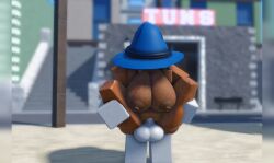 1boy 1girls 3d animated anon arsenal_(rolve) artist_request balls bouncing_breasts breasts mp4 nude outside penis pussy roblox roblox_game robloxian rolve scarecrow_(rolve) sex sound source_request tagme video