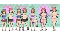 absorption age_progression aged_up big_breasts breast_expansion fusion kisekae merged sequence student_transfer tf transformation