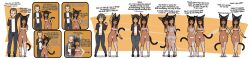 bandage barefoot bracelet cat_ears cat_tail catgirl dancer egyptian_female fortunateoneironaut genderswap_(mtf) harem identity_death kisekae mind_alteration mtf_transformation permanent permanent_transformation sequence smug twinning