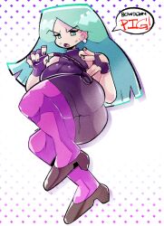 alternate_costume clothed clothing darkstalkers dialogue fushigukuro large_breasts legs morrigan_aensland nokkorone pussy sfw stockings succubus thighhighs thighs