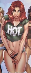 jean_grey marvel marvel_comics marvel_girl panties phoenix_(x-men) top underwear x-men