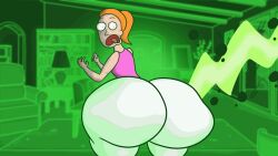 1girls 2d 2d_(artwork) 2d_animation adult_swim animated ass_bounce ass_expansion ass_jiggle ass_shake ass_shaking big_ass bottom_heavy bouncing_ass clapping_ass clapping_cheeks female_only huge_ass jiggling_ass massive_ass orange_hair rick_and_morty shaking_ass sinkcandycentral summer_smith thick_ass twerk twerking