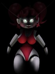 3d 3d_(artwork) baby_(fnafsl) circus_baby circus_baby_(fnaf) fappencheese five_nights_at_freddy's five_nights_at_freddy's:_sister_location green_eyes red_hair scottgames shadow sister_location so87baby solo solo_female summer_of_87_baby swimsuit