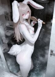 ass bathroom female furry hentai naked nipples original_character sexy sexy_pose srodskiy tagme vulgar wet
