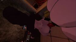 3d big_ass big_butt big_penis canine_penis fnaf fnia fuckmeat_vr furry futanari hellhound intersex knot knotted_penis loona_(helluva_boss) medium_breasts penis vrchat