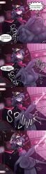 1boy 1futa 1girls balls balls_clench cock cock_vore cum cum_digestion cumming daughter_pred digested_alive digestion digestion_noises eviltqf fatal_vore father_prey female female_prey futanari futanari_pred goetia helluva_boss huge_balls huge_cock listening_to_music male male_prey mother_prey octavia_(helluva_boss) penis stella_(helluva_boss) stolas_(helluva_boss) struggling_prey testicles unwilling_prey vore willing_pred