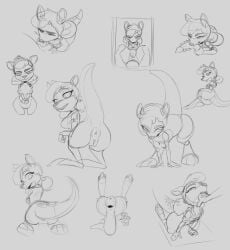 1boy 1girls 2024 activision animal_ears anthro anthro_on_anthro arm_support bedroom_eyes bottom_heavy bottomless buckteeth child_bearing_hips collared_shirt dragon drool drooling duo eyebrows eyelashes female femsub finger_in_another's_mouth finger_in_mouth finger_to_mouth flowers furry furry_female grass green_eyes hair half-closed_eyes interspecies kangaroo kneeling lidded_eyes looking_at_another looking_at_partner male male/female mammal on_all_fours on_grass on_hands_and_knees open_mouth orange_body orange_hair outdoors outside red_hair reptile saliva salivating scalie seductive_eyes seductive_look seductive_pose sheila_(spyro) shirt_only sketch small_breasts spyro spyro_the_dragon straight submissive_female sucking tail teeth thehumancopier thick_thighs thighs twintails western_dragon wide_hips