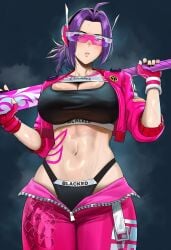 psylocke from blacked by shikicum69
