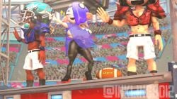 2boys football inklingboi2 male shiver_(splatoon) splatoon splatoon_3 tagme