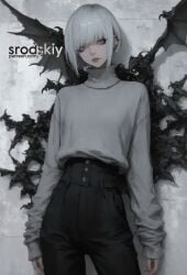 ai_generated black_panties breasts character_design female hentai horny_female original_character small_breasts srodskiy tagme vulgar