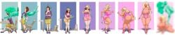 ass_expansion bimbo bimbofication breast_expansion female hair_color_change hair_growth high_heels huge_ass huge_breasts lip_expansion lips navel platform_heels simsmaster thick_thighs thigh_expansion transformation transformation_sequence wide_hips