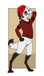 1boy animal_penis anthro anthro_focus anthro_male anthro_only anthro_solo balls black_body black_fur black_spots blair_(marrionette) canid canine canine_penis canis colored_sketch commission commission_art cub dalmatian digital_drawing_(artwork) digital_media_(artwork) domestic_dog feet floppy_ears fluffy fluffy_hair fluffy_tail hair hair_over_eye hair_over_one_eye hands hi_res high_resolution highres jacket looking_at_viewer male male_anthro male_canine male_cub male_dog male_focus male_only original original_character pawpads paws penis posing posing_for_the_viewer psy101 red_hair red_jacket sheath simple_background sketch smile smiling smiling_at_viewer solo solo_anthro solo_focus solo_male spots spotted_body spotted_fur tail toes white_body white_fur yellow_eyes young younger_male
