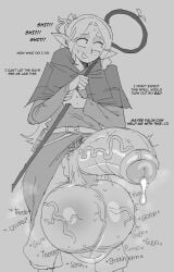 1futa ball_sound_effects balls balls_bigger_than_head balls_clench balls_expansion big_penis bottomless breadcatta churn churning churning_balls clothed clothing delicious_in_dungeon dialogue dungeon_meshi elf_ears elf_futa english_text erection fat_cock futa_only futanari giant_futanari gigantic_balls gigantic_penis grayscale huge_balls huge_cock huge_penis humanoid humanoid_penis implied_transformation intersex large_penis light-skinned_futanari light_skin looking_away marcille_donato mostly_clothed musk_clouds penis penis_expansion precum precum_drip ripped_pants smelly_cock solo solo_futa standing sweat sweating testicles_clench text thick_penis throbbing_balls throbbing_penis uncensored unwanted_erection veiny_penis wardrobe_malfunction