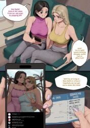 2025 2d 2girls blonde_female brown_hair comic female imminent_rape imminent_sex male original original_character social_media tagme tourist wjs07
