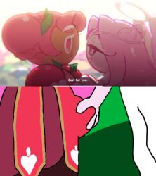 1futa caught_off_guard cookie_run cookie_run_kingdom eternal_sugar_cookie female futa_on_female futa_with_female futanari grabbing_crotch grabbing_penis hollyberry_cookie horny horny_female inspiration inspired_by_formal_art intersex into_it looking_into_eyes seductive_look shitpost unkown_artist unsure unsure_dom