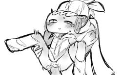 2boys blush cosmo_(dandy's_world) cum cum_in_pussy cuntboy dandy's_world gay gay_sex roblox_game sprout_(dandy's_world) sweat yaoi