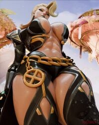 abs black_lipstick blonde_female blonde_hair caucasian caucasian_female dominant_female domination emma_frost emma_frost_(marvel_rivals) female female_domination looking_at_viewer looking_down marvel marvel_comics marvel_rivals mature mature_female meaty_thighs milf muscle_girl muscles muscular muscular_female pov raz0r33 sweat sweatdrop sweating thick_legs thick_thighs underboob x-men x-men_evolution