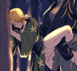 anal anal_sex dark-skinned_male dark_skin ganondorf ganondorf_(ocarina_of_time) gay light-skinned_male light_skin link link_(ocarina_of_time) male male/male male_only ocarina_of_time rani_grb size_difference the_legend_of_zelda the_legend_of_zelda:_ocarina_of_time twink twink_and_daddy