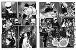 1futa afraid after_fight ambush around_corner artist_logo ass_eating_thong ass_view aura b._ego_(blackwhiplash) back_view balls big_penis black_and_white black_clothing black_skin blindfold blush bulge bulge_through_clothing bulge_through_underwear comic comic_page confused_look cum cum_drip cum_in_ass cum_inside cum_leaking cumming cumming_while_penetrating cursed cursed_spirit dark_hair demon dialog dialogue dicked_down digital_media_(artwork) domain_expansion doujin doujinshi dripping_cum drool drooling dumptruck_ass energy erect_penis erection fast fat_ass fear finger_gesture fundoshi futa_cock futa_penetrating futa_penetrating_male futanari gasp gesture grabbing grabbing_legs hearts_around_head hi_res high_five highres horns instant_loss intersex jujutsu_kaisen kojoarts large_penis long_hair loser male male_penetrated manga manga_page masked masked_futa masked_male menacing menacing_aura menacing_look missionary_position moai night onomatopoeia page_1 page_2 penetration penetration_gesture penis penis_poking_out pinned_down plap pounding pounding_ass ripped_pants rough_sex satoru_gojo scary scary_face sex_crazed sex_gesture shivering shoes_off silhouetted_penis smirk smooth_balls space_buns spirit steaming_body street surprised sweatdrop sweaty_ass tail text twitch_lines underwear_bulge white_clothing white_hair white_skin wide_eyed wide_smile