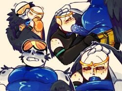 bird dream_sans dream_sans_(fan_character) dreamtale dreamtale_(undertale_fanfiction) dreamtale_au ectobody gay sans sans_au sanscest skeleton submissive_male