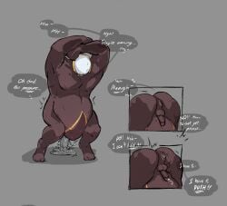 2d anal_birth angel balls belly belly_bulge big_belly birth birthing crowning dialogue difficult_birth distended_anus ejaculation_while_penetrated english_text gabriel_(ultrakill) giving_birth grey_background handsfree_ejaculation heavily_pregnant humanoid humanoid_genitalia kneeling labor male male_only male_pregnancy mayternity mpreg new_blood_interactive no_sex nude pain penis pregnant pregnant_belly pregnant_male pregnant_with_multiples pushing ready_to_pop red_belly sigmaslacefront simple_background squeezing_belly ultrakill virtue_(ultrakill) water_break